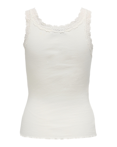 Only - ONLSara Sharai Lace Tank Top - Cloud Dancer 